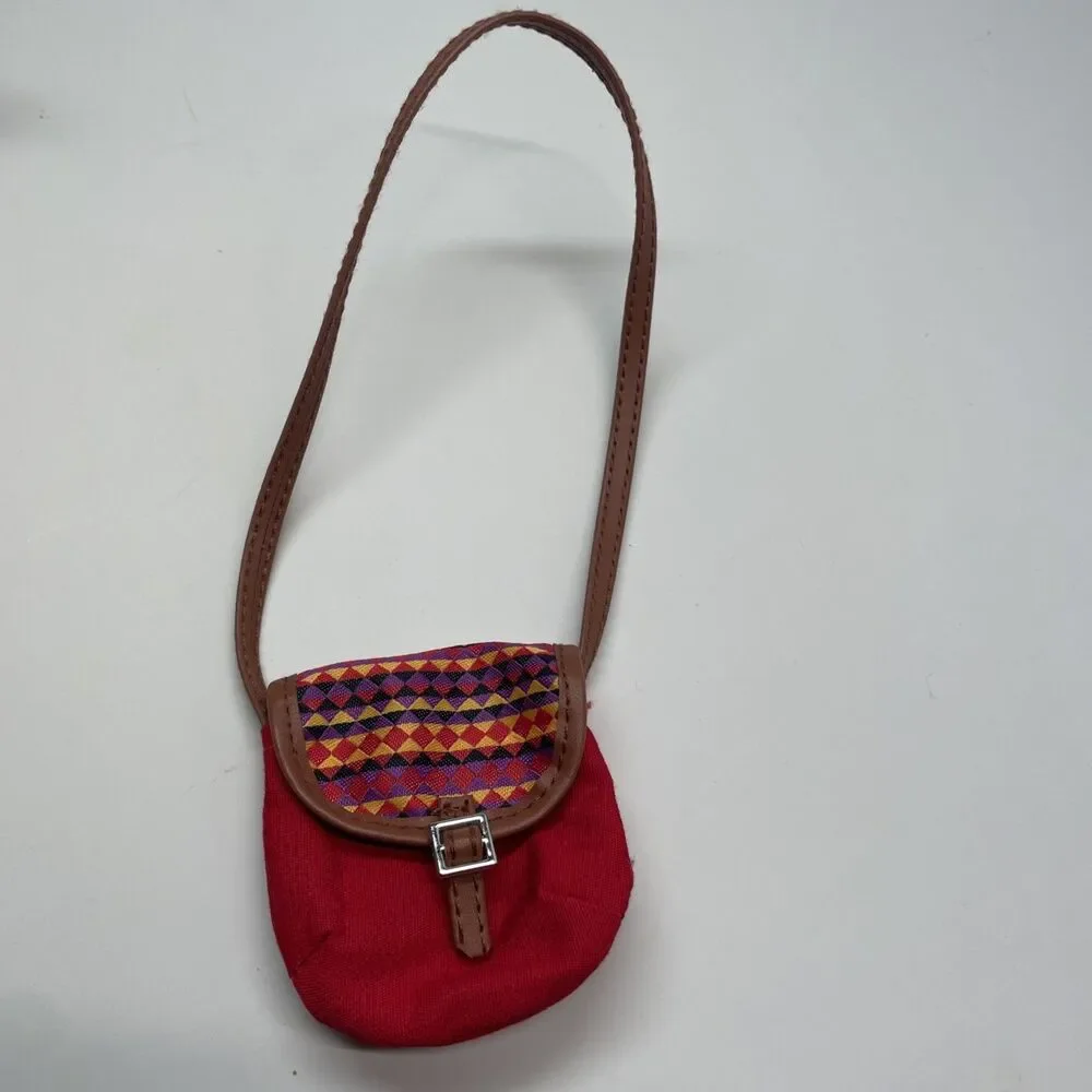 American Girl Saige Copeland Saige’s Meet Accessories Red Southwestern Geo Purse